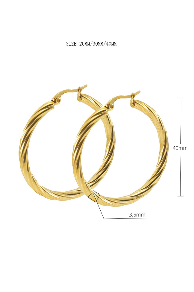 Angela 18K Gold Earrings