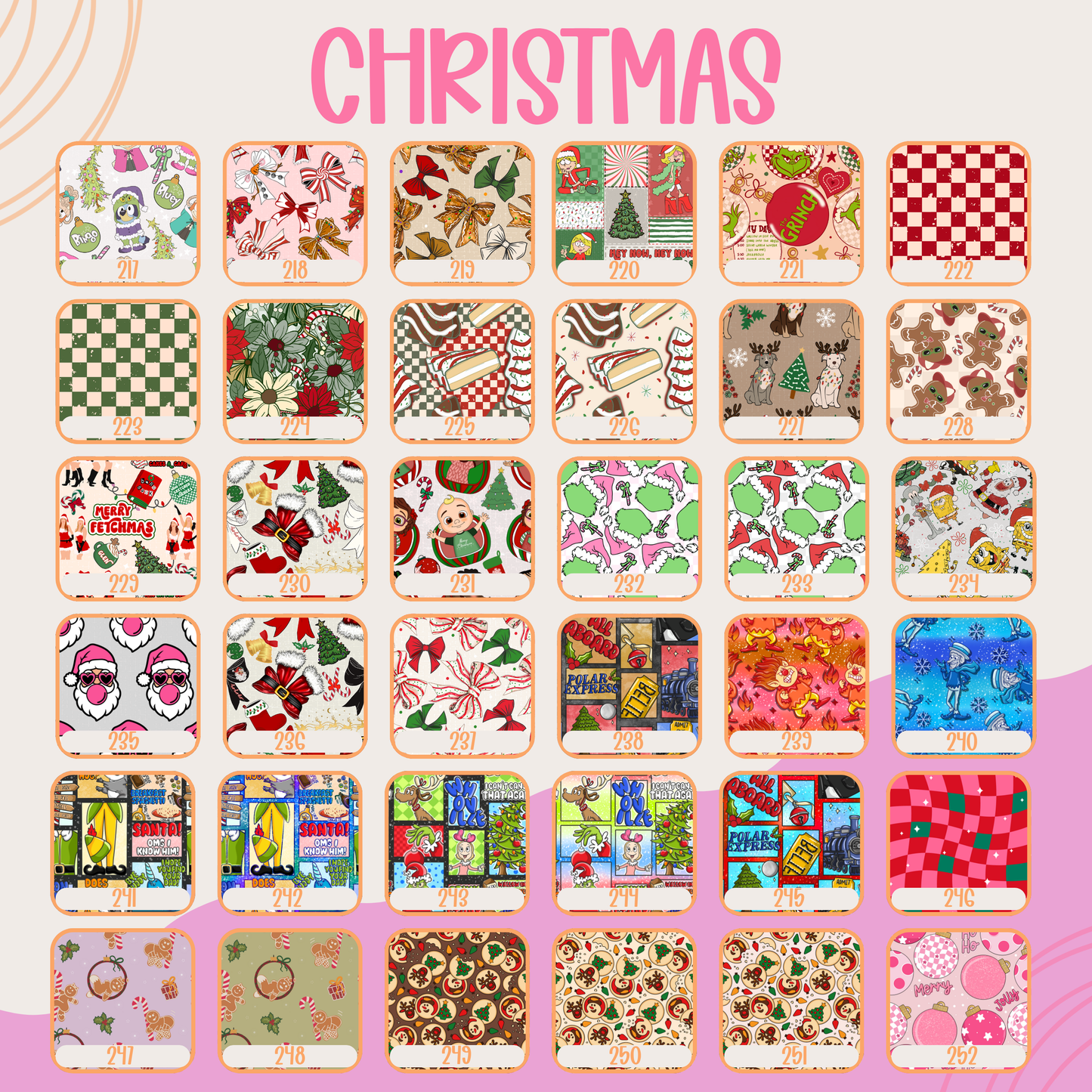 Build Your Own Custom Christmas Clip — CLOSES 7/10