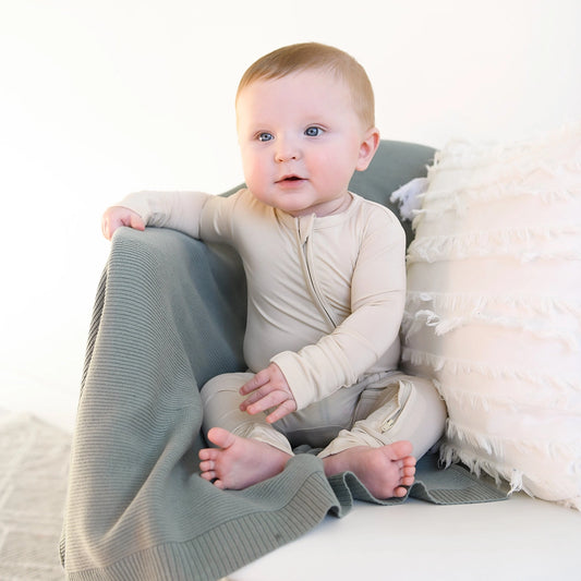 Eucalyptus Knit Blanket