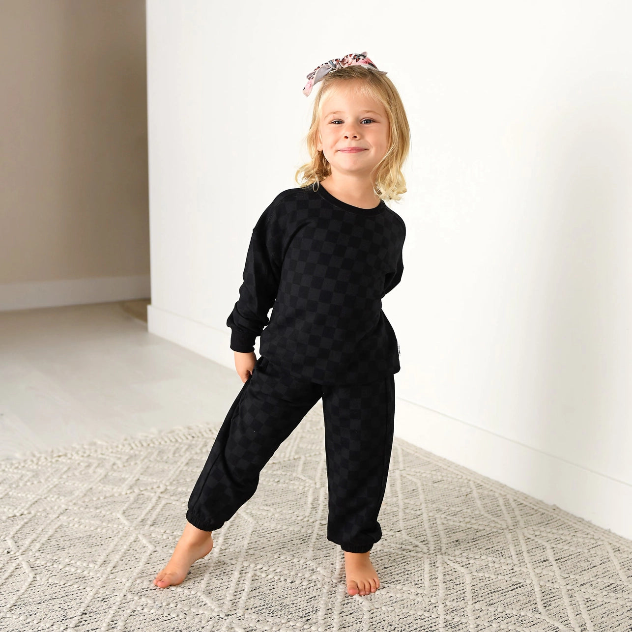 Frankie Checker Jogger Sweatsuit