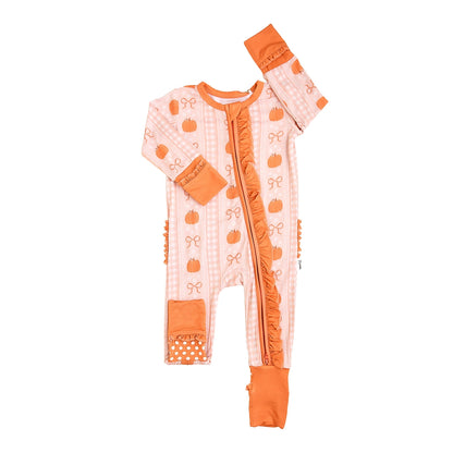 Reagan Bamboo - Ruffle Zippie