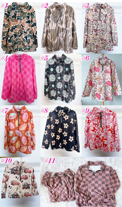 Mommy & Me Fleece 1/4 Zips