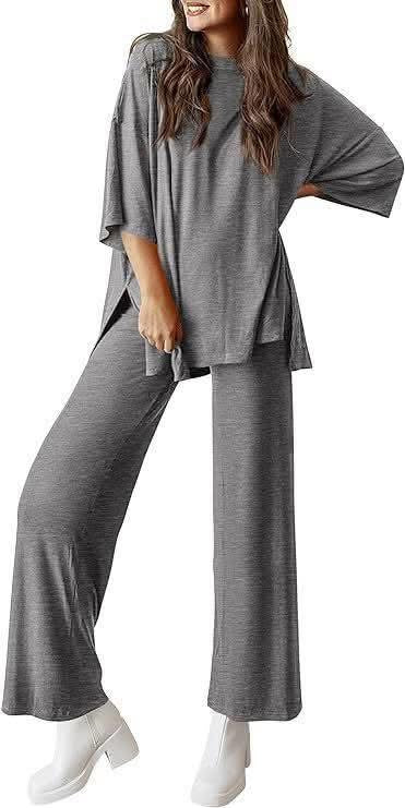 Women’s Solid Pant Set