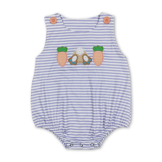 Striped Bunny Romper