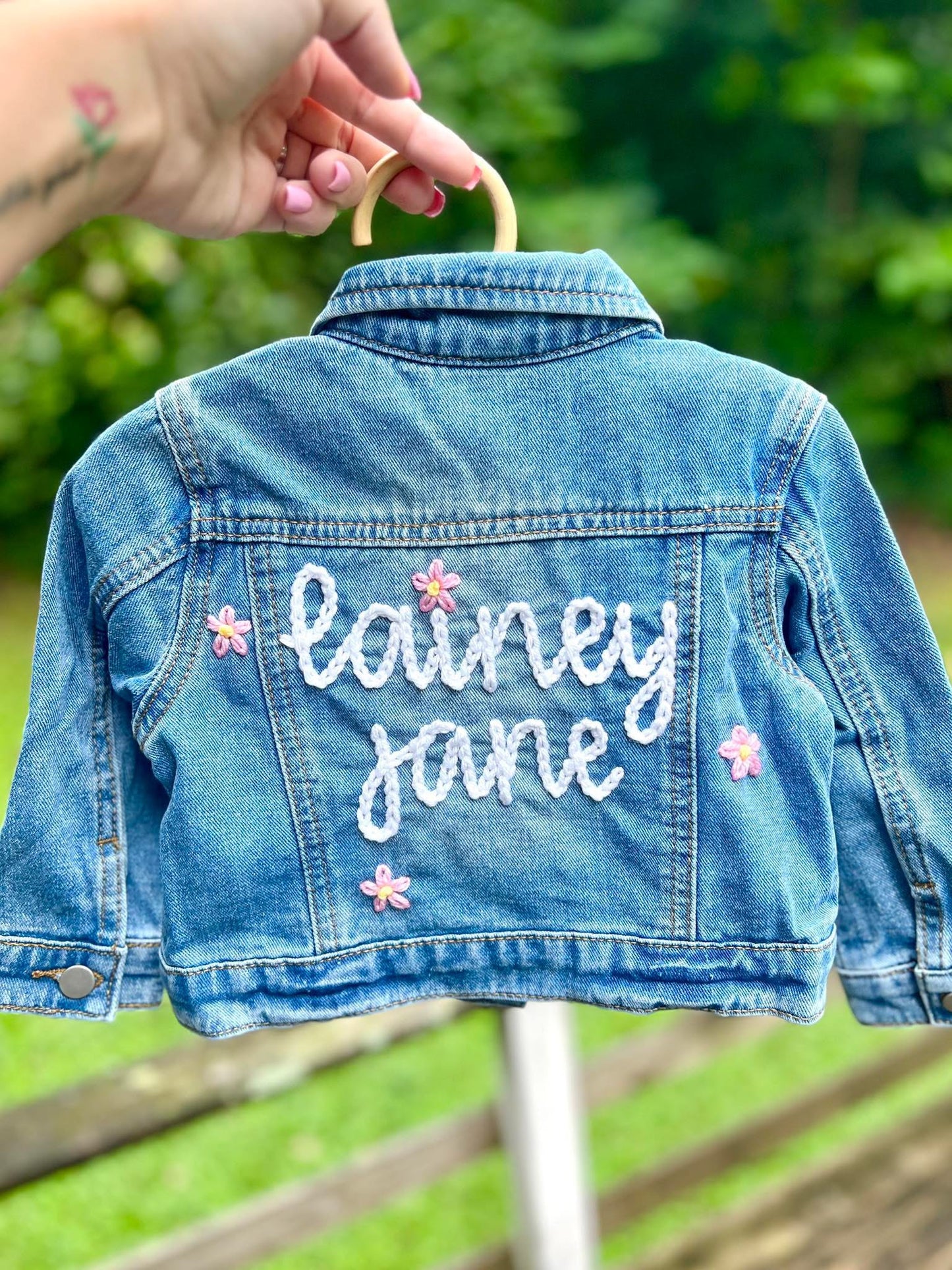 Hand Embroidered Denim Jackets