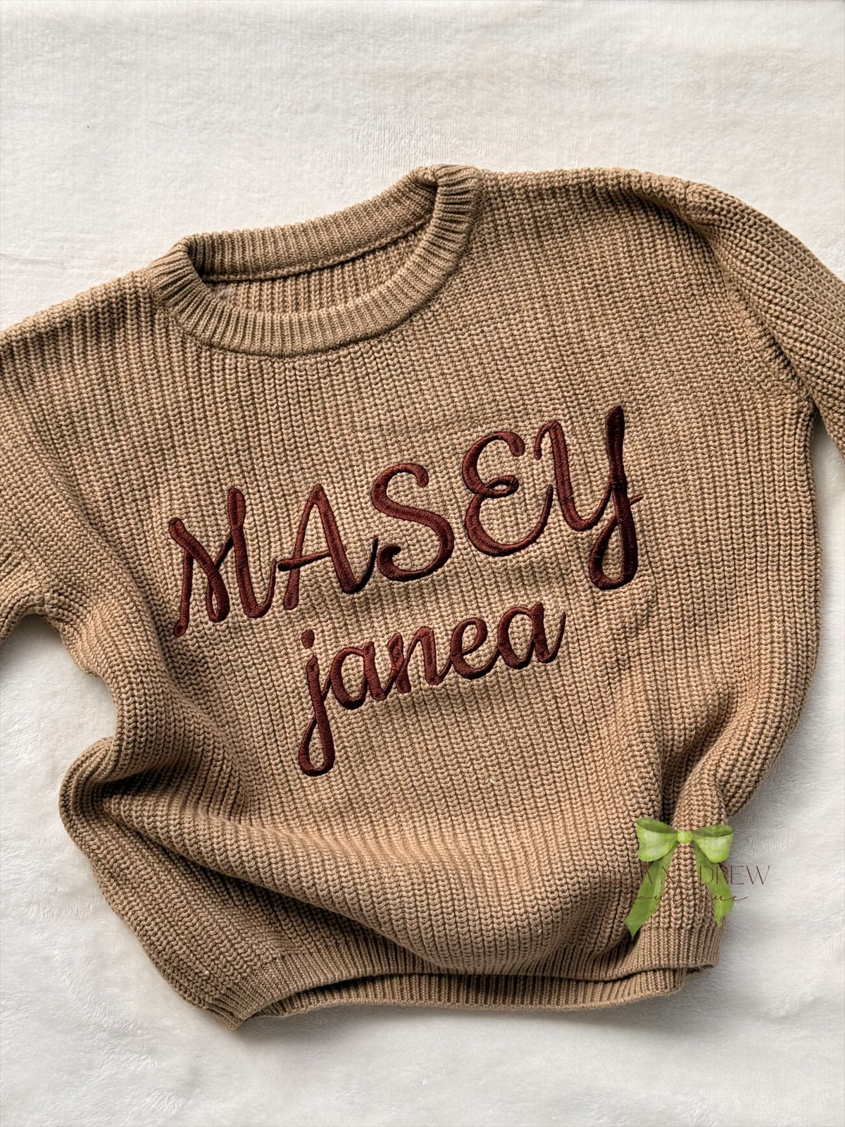 Custom Embroidered Sweater — CLOSES 10/4