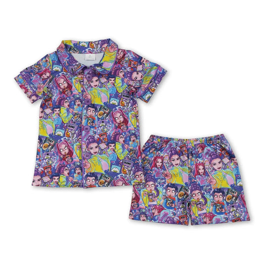 Ramen Button Down PJs