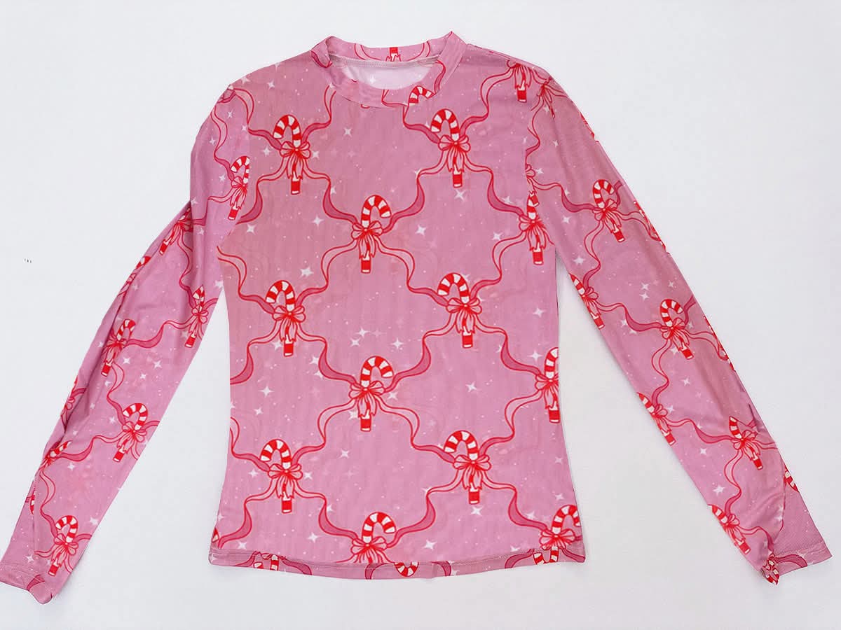 Mommy & Me Christmas Mesh Top - CLOSES 11/9