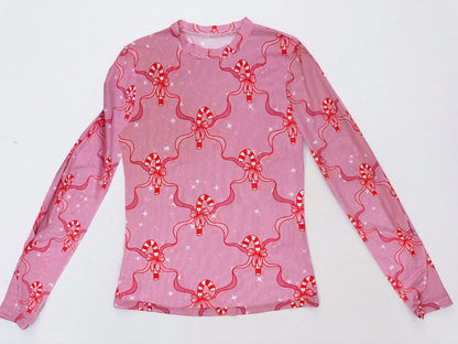 Mommy & Me Christmas Mesh Top - CLOSES 11/9