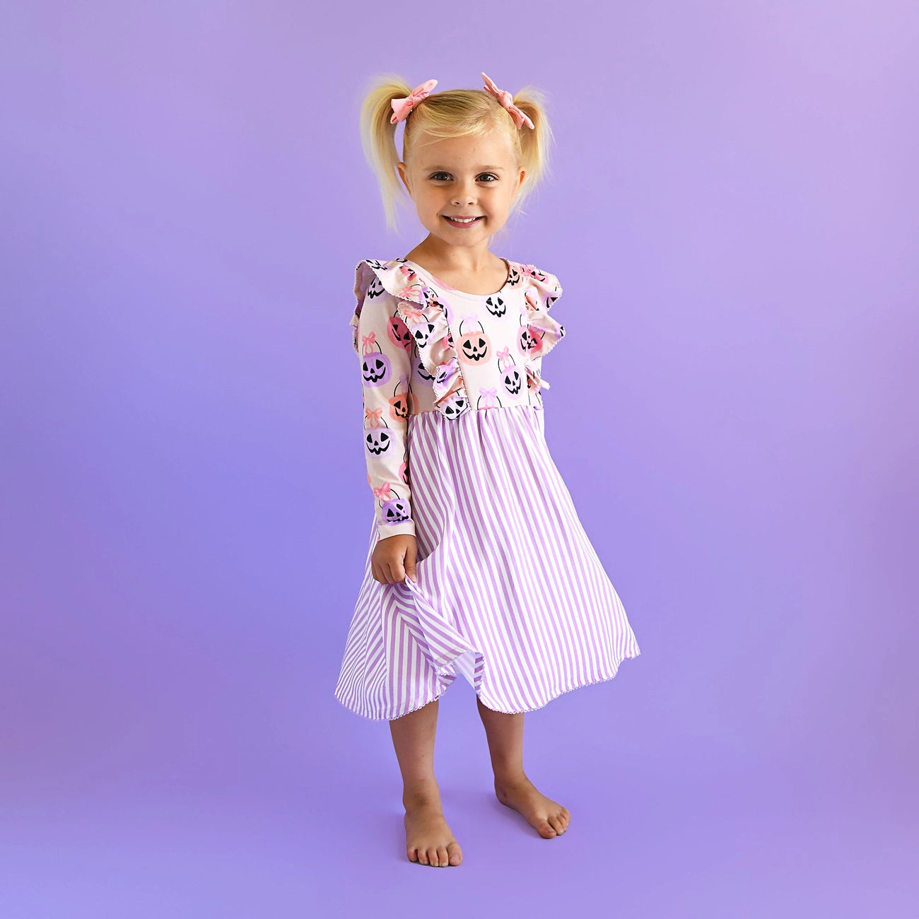 Emmy Bamboo - Ruffle Sleeve Dress