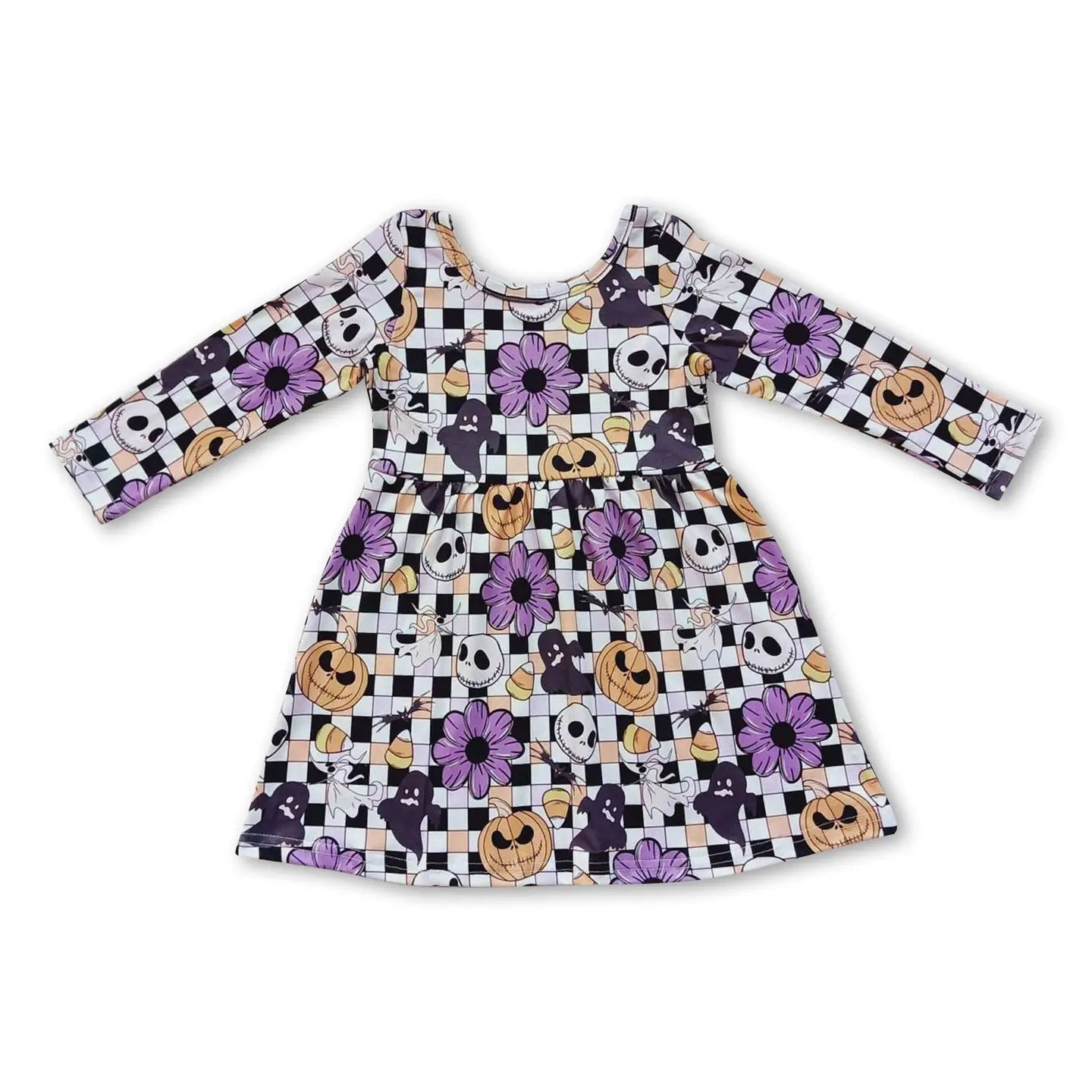 Skelly Gingham Dress