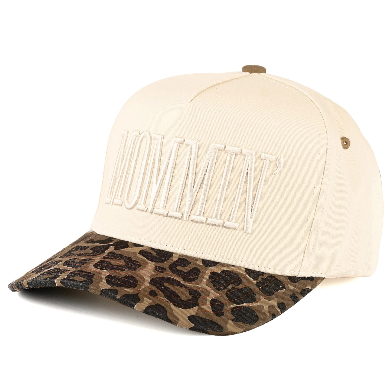 Mommin' Embroidered Snapback Trucker Hat