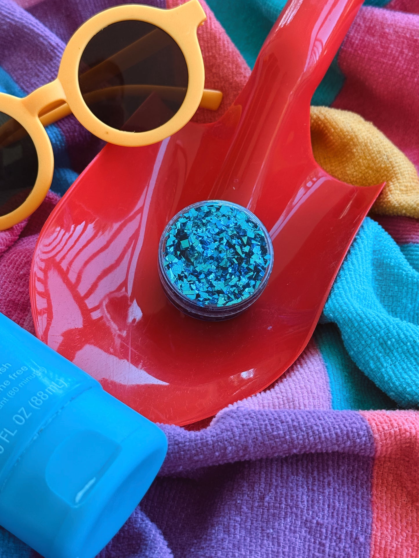 HAIR GLITTER: Sea Glass