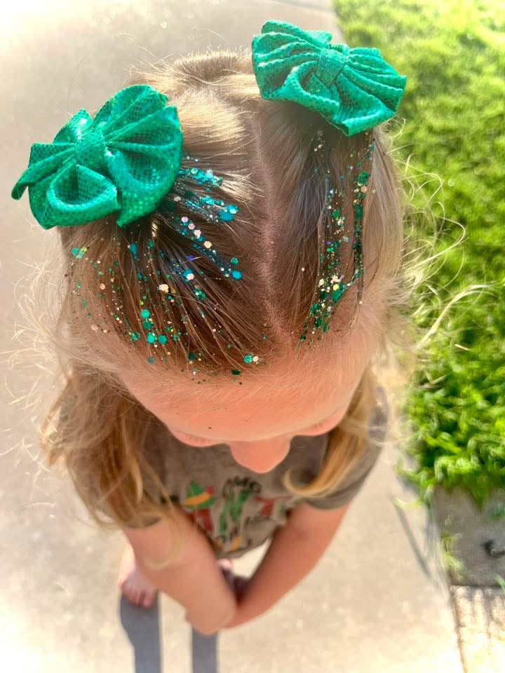 HAIR GLITTER: Emerald Eclipse - August Sub Color