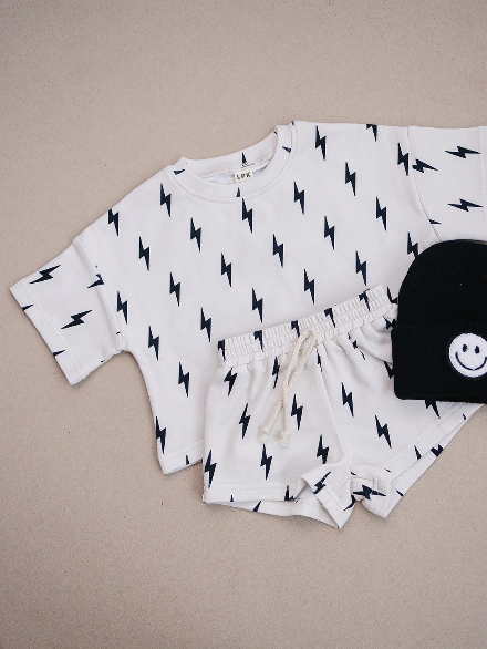 Little Bolt Shorts Set