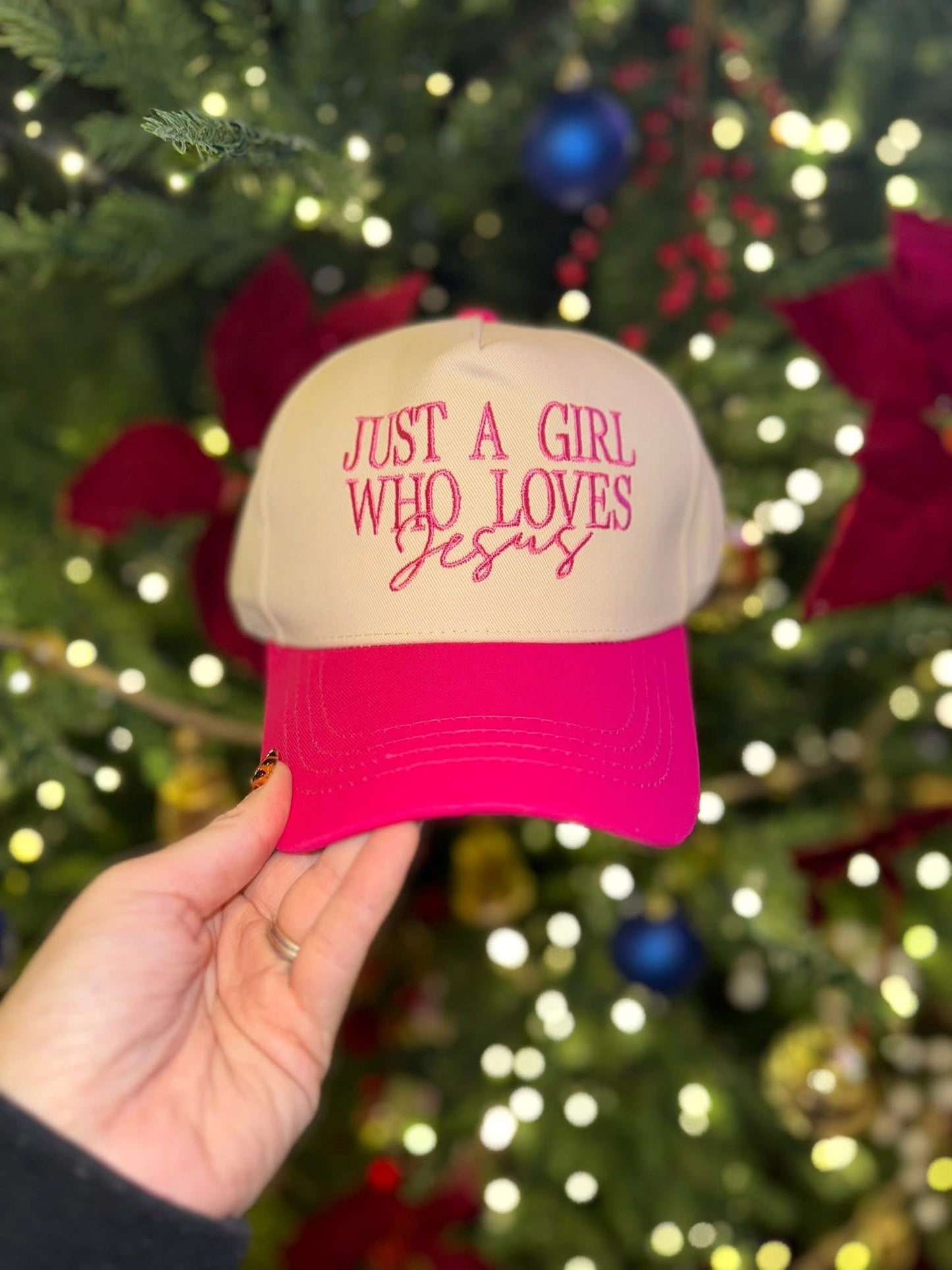 Girl Who Loves Jesus Hat — Closing 11/26