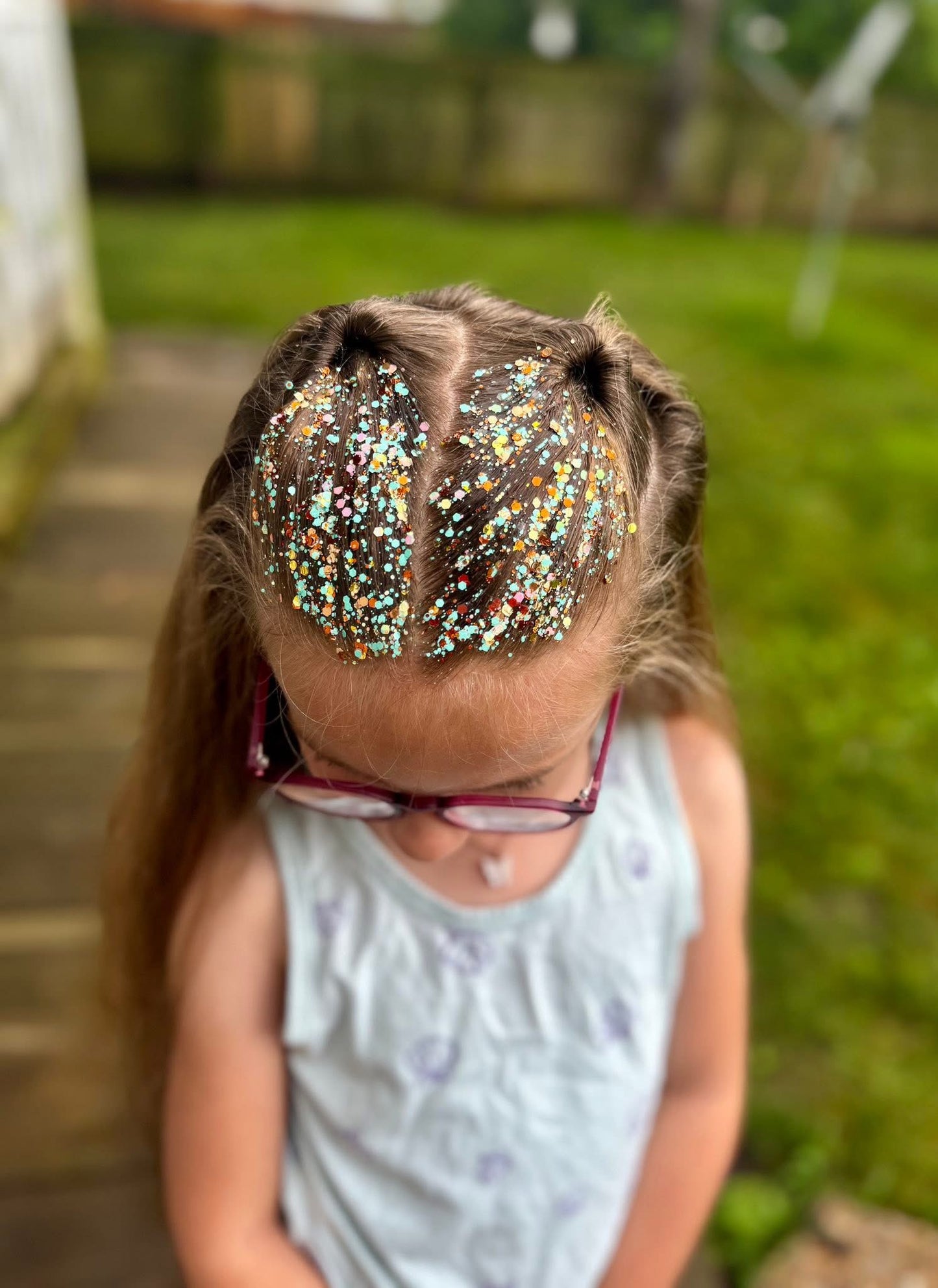 HAIR GLITTER: Turquoise Dreams - July Sub Color