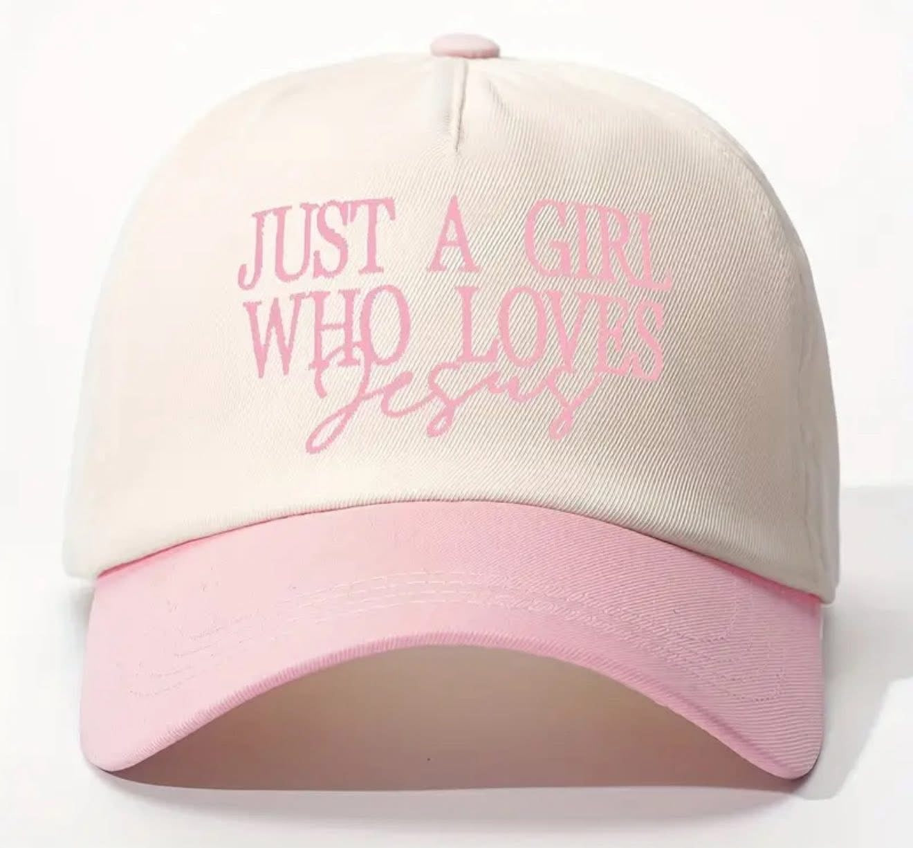 Girl Who Loves Jesus Hat — Closing 11/26