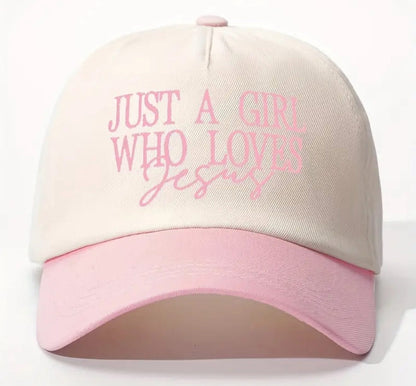 Girl Who Loves Jesus Hat — Closing 11/26