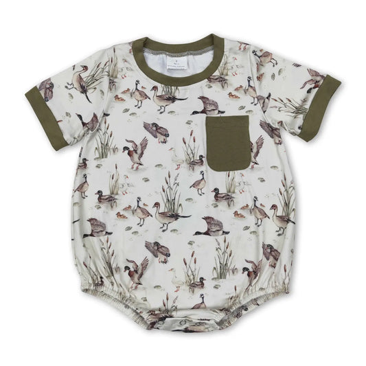 Pocket Ducks Bubble Romper