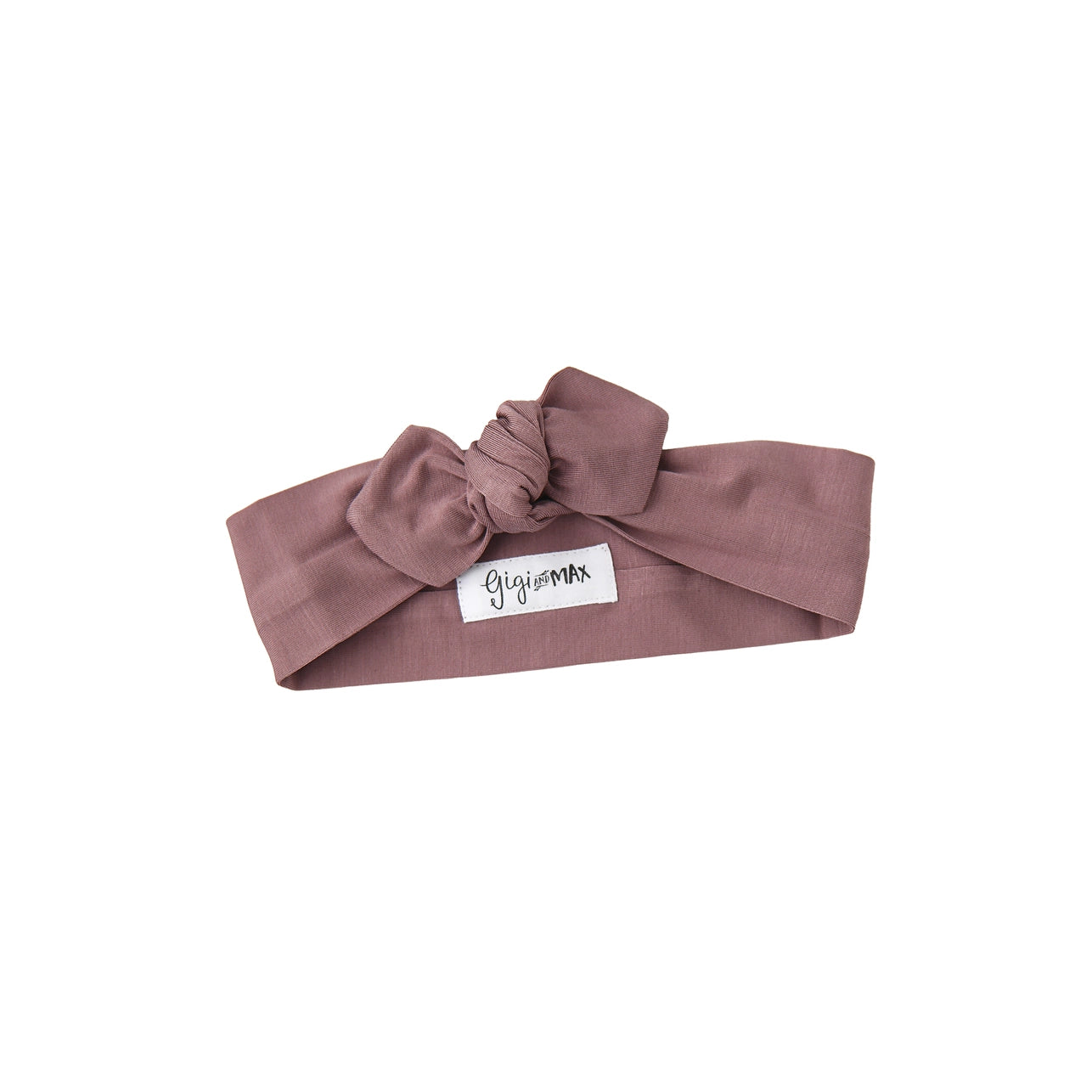 Mauve Headband Bow