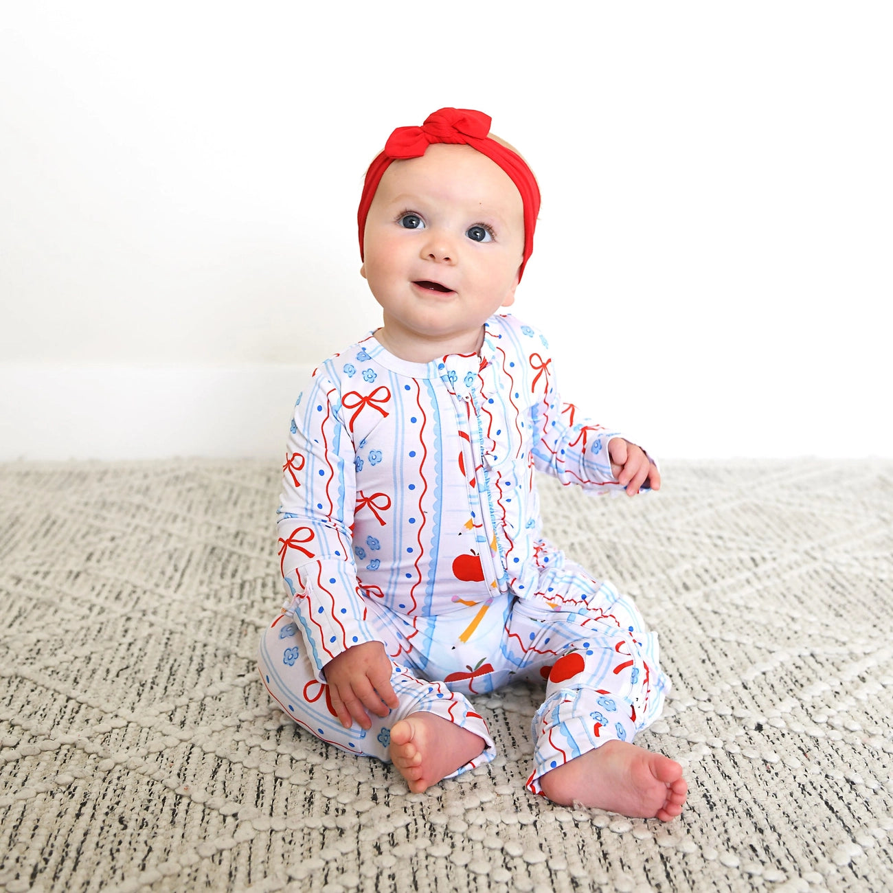 Macy Bamboo - Ruffle Zippie