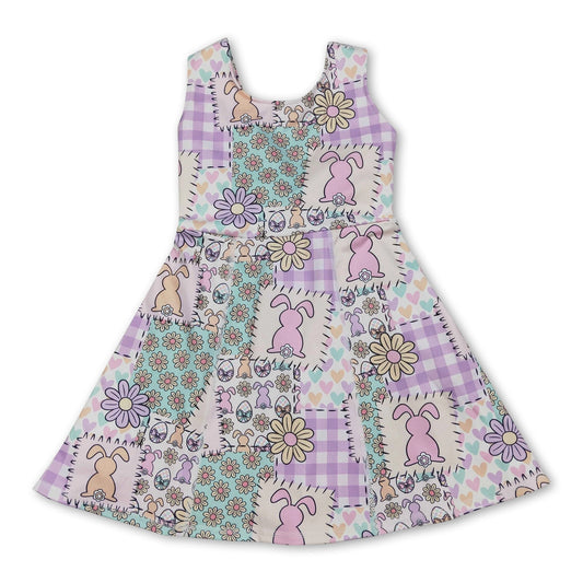 Easter Patchwork Athletic Dress