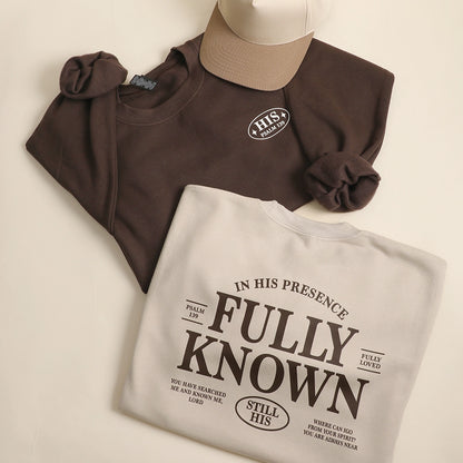 Fully Known Psalm 139 Crewneck