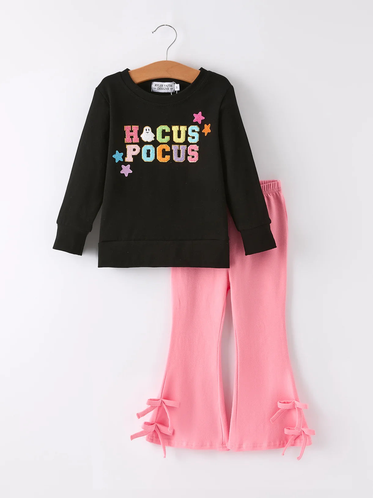 Hocus Pocus Top + Pink Bell Bottoms