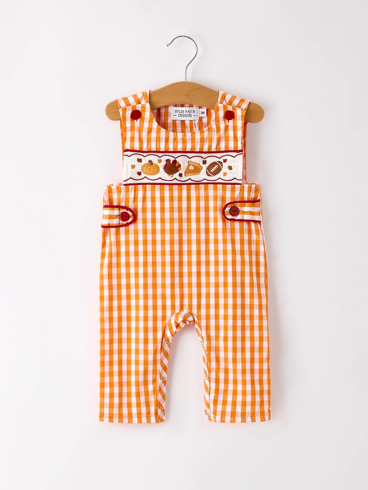 Thanksgiving Day Overall Jumper