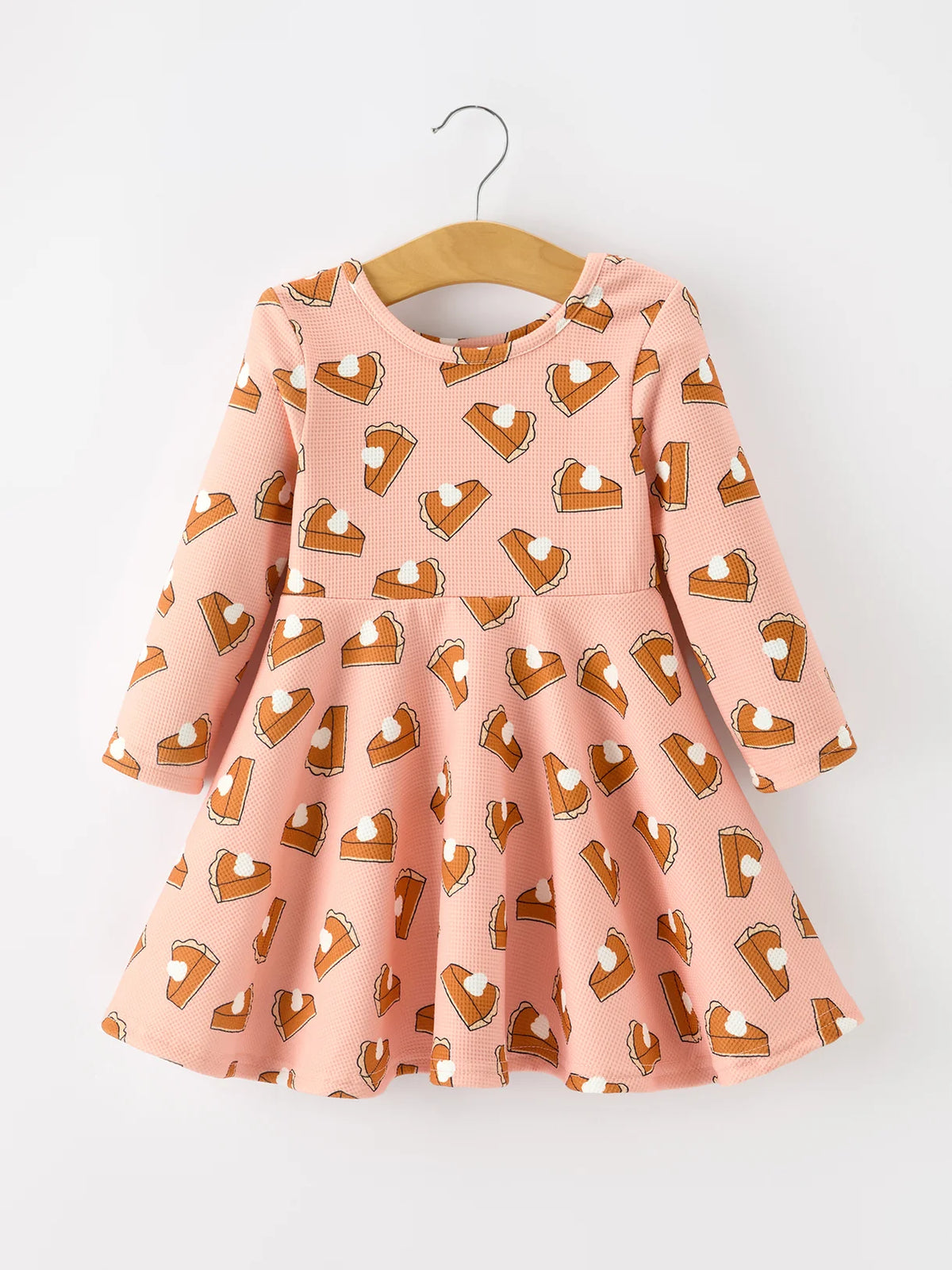Pumpkin Pie Print Twirl Dress