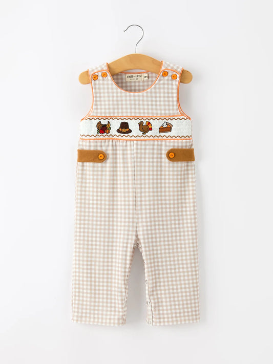 Pilgrim Smocked Overall Jumper