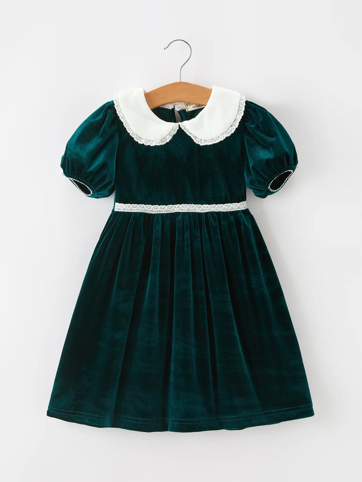 Emerald Green Velvet Dress