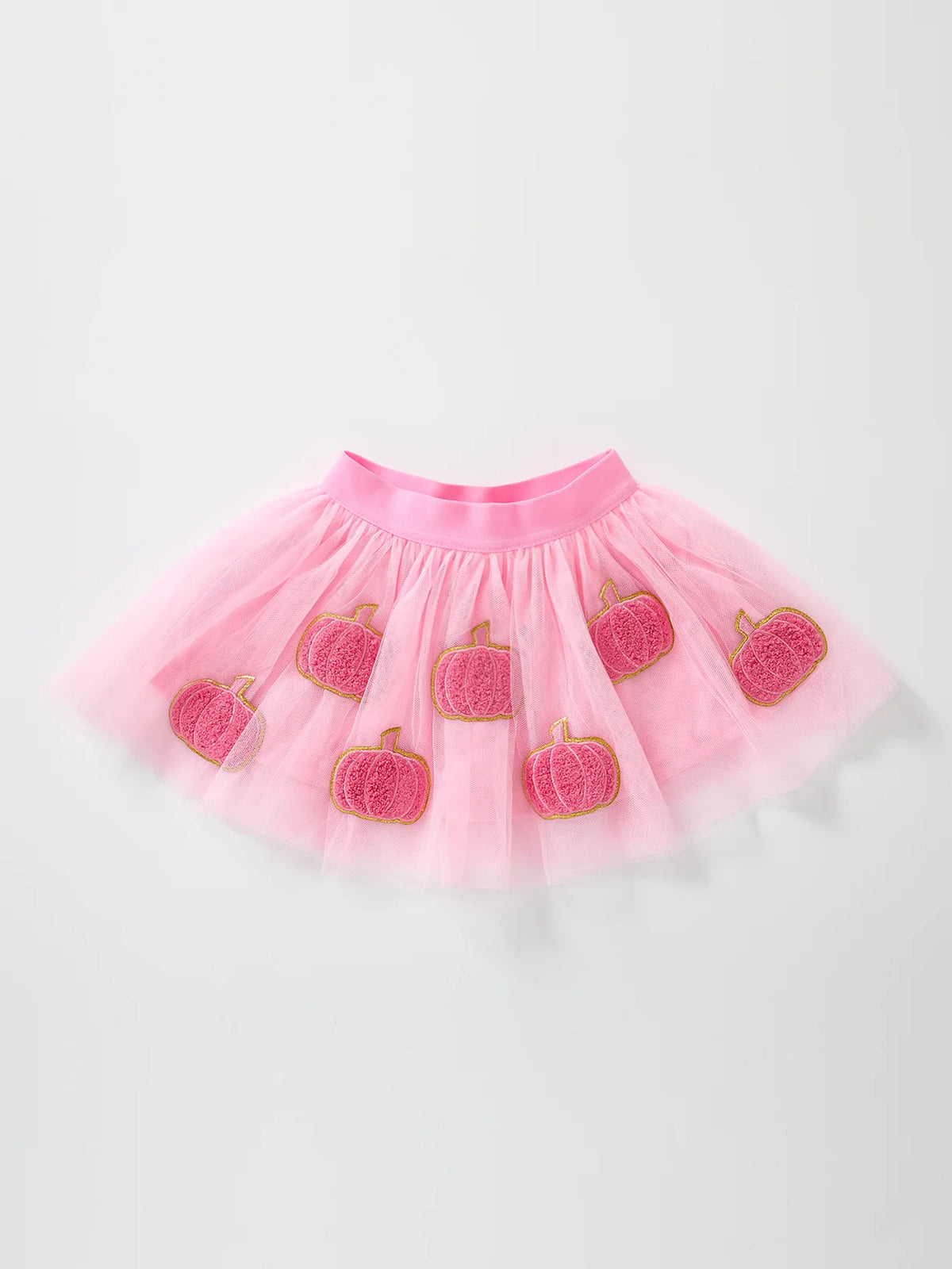 Pink Pumpkin Tulle Skirt