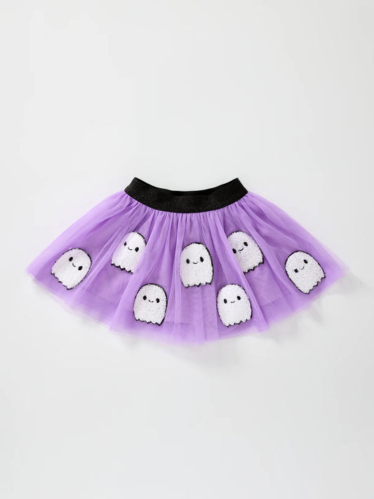 Purple Ghost Tulle Skirt