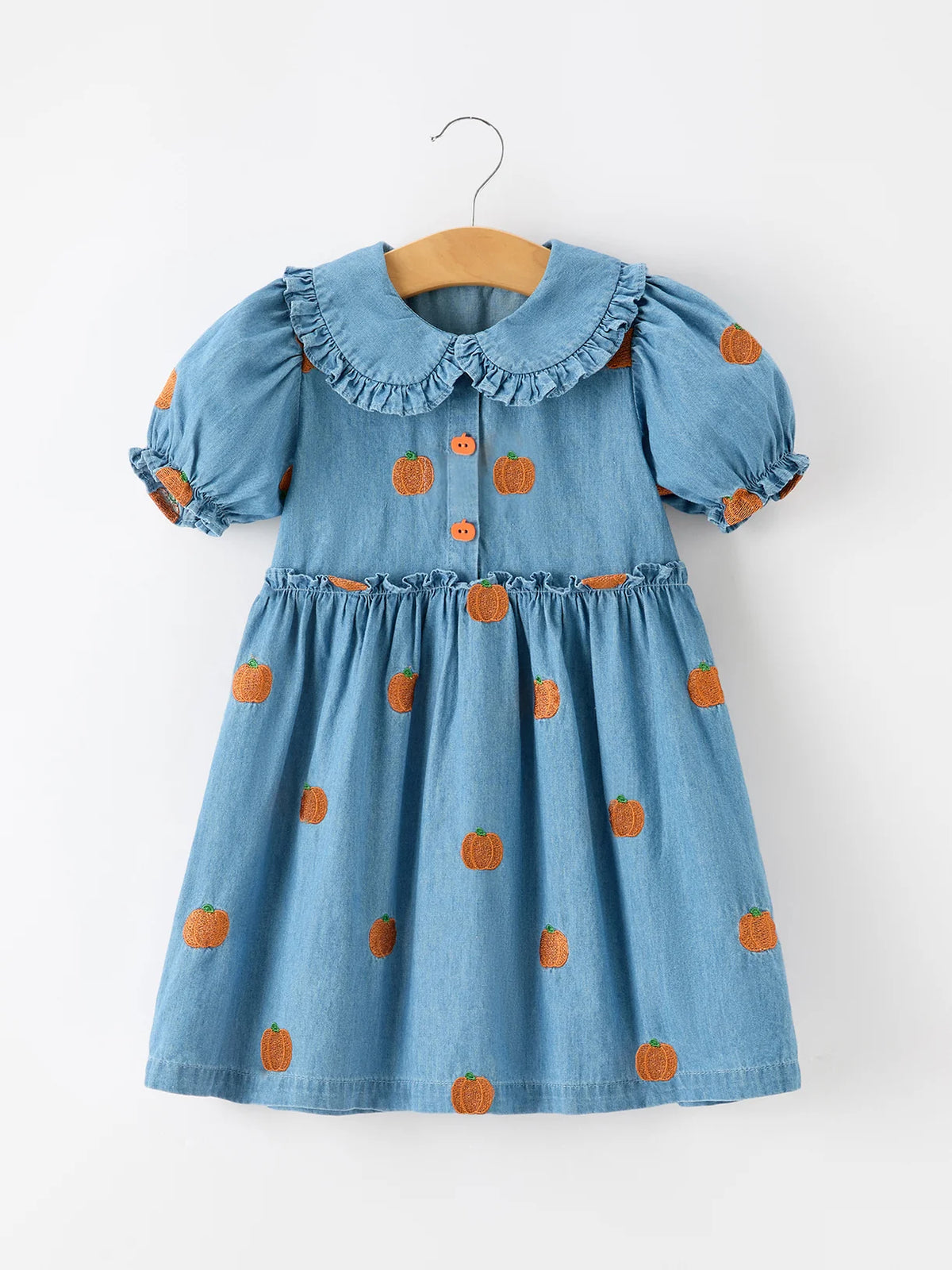 Denim Pumpkin Dress