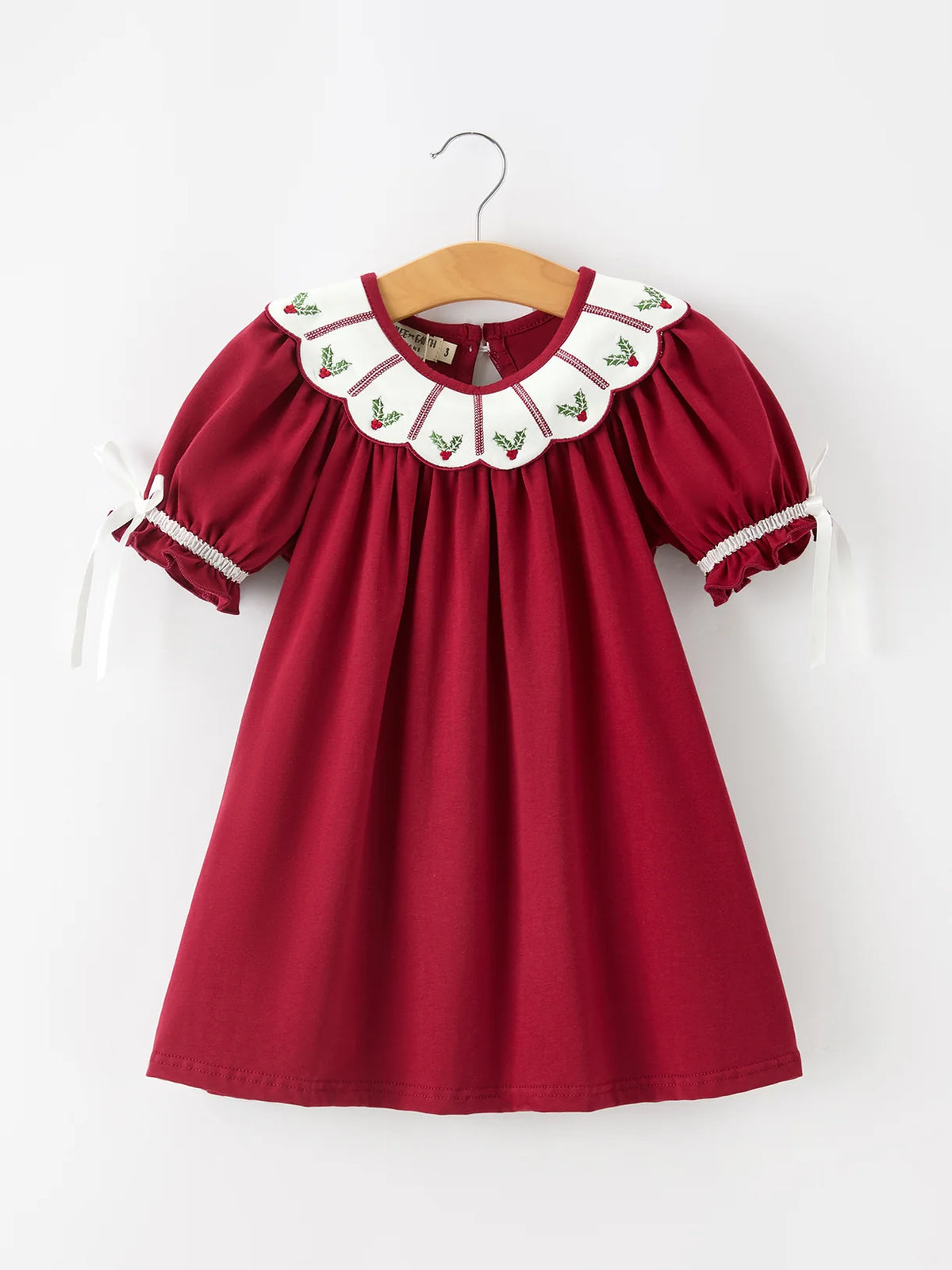 Holly Embroidered Collared Dress