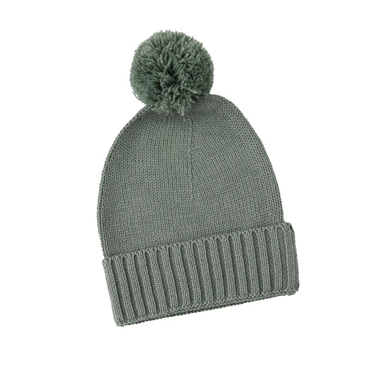 Eucalyptus Knit Pom Beanie