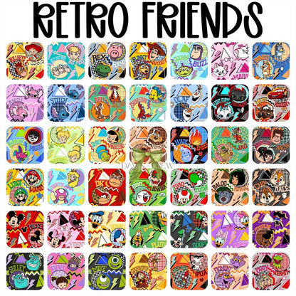 RETRO FRIENDS BAMBOO — CLOSES 8/17
