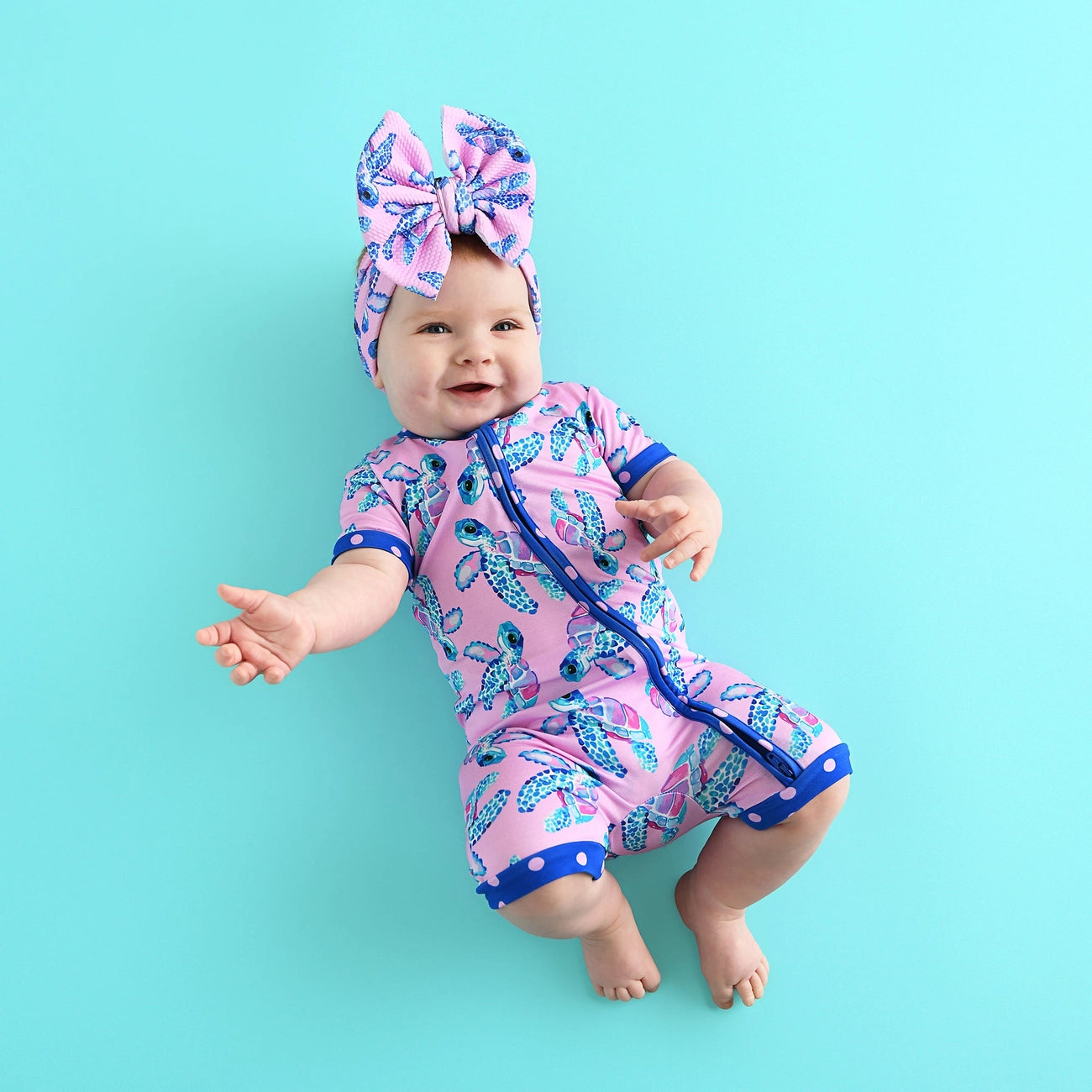 Waverly Bamboo - Shortie Zippie