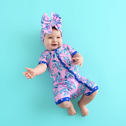 Waverly Bamboo - Shortie Zippie
