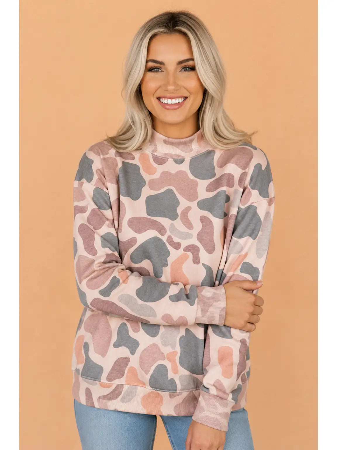 Duck Camo Long Sleeve Sweatshirt