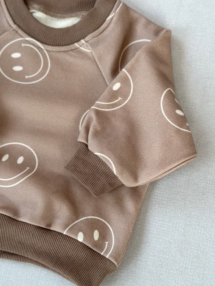 Neutral Printed Lounge Set — CLOSES 11/10