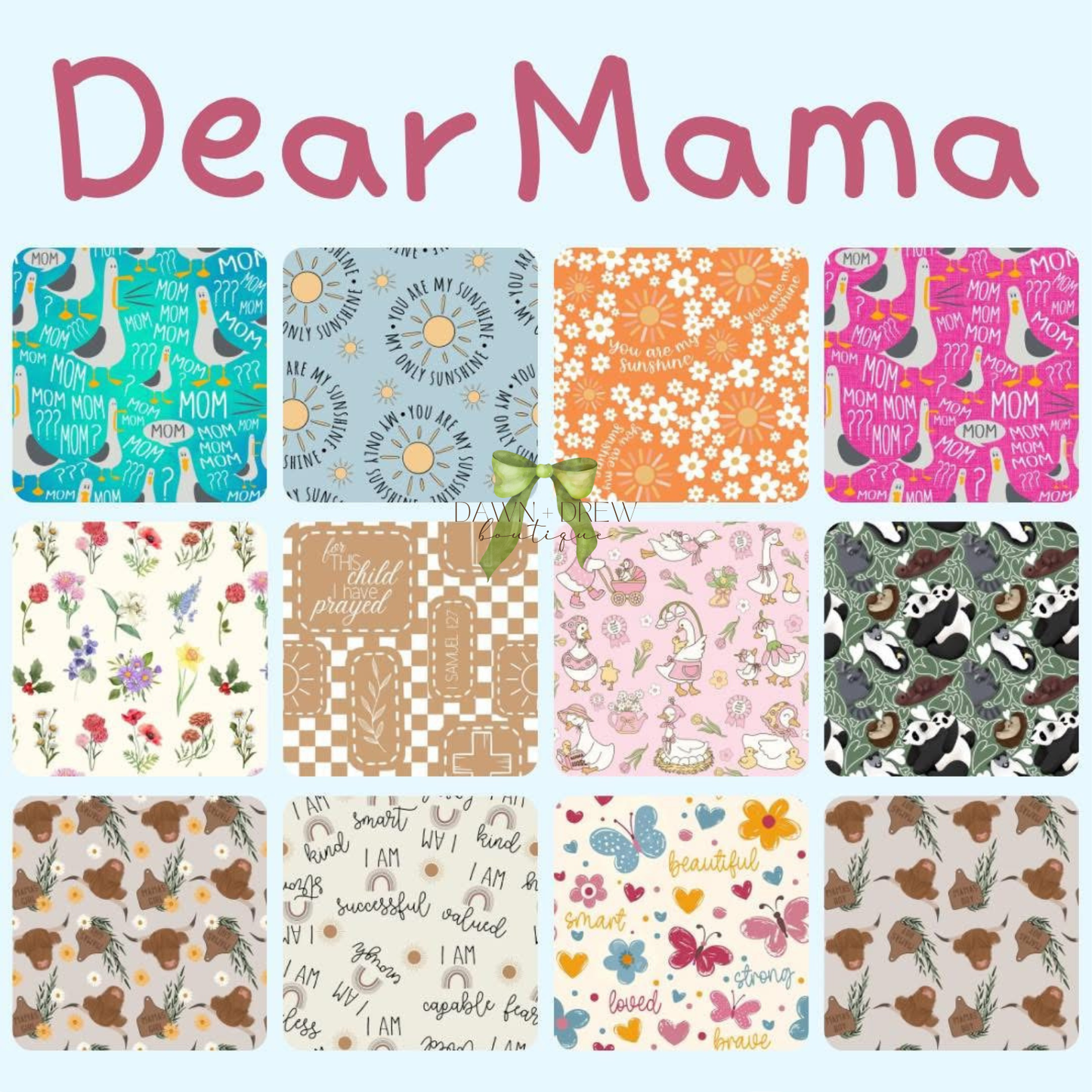 DEAR MAMA BAMBOO — CLOSES 2/19