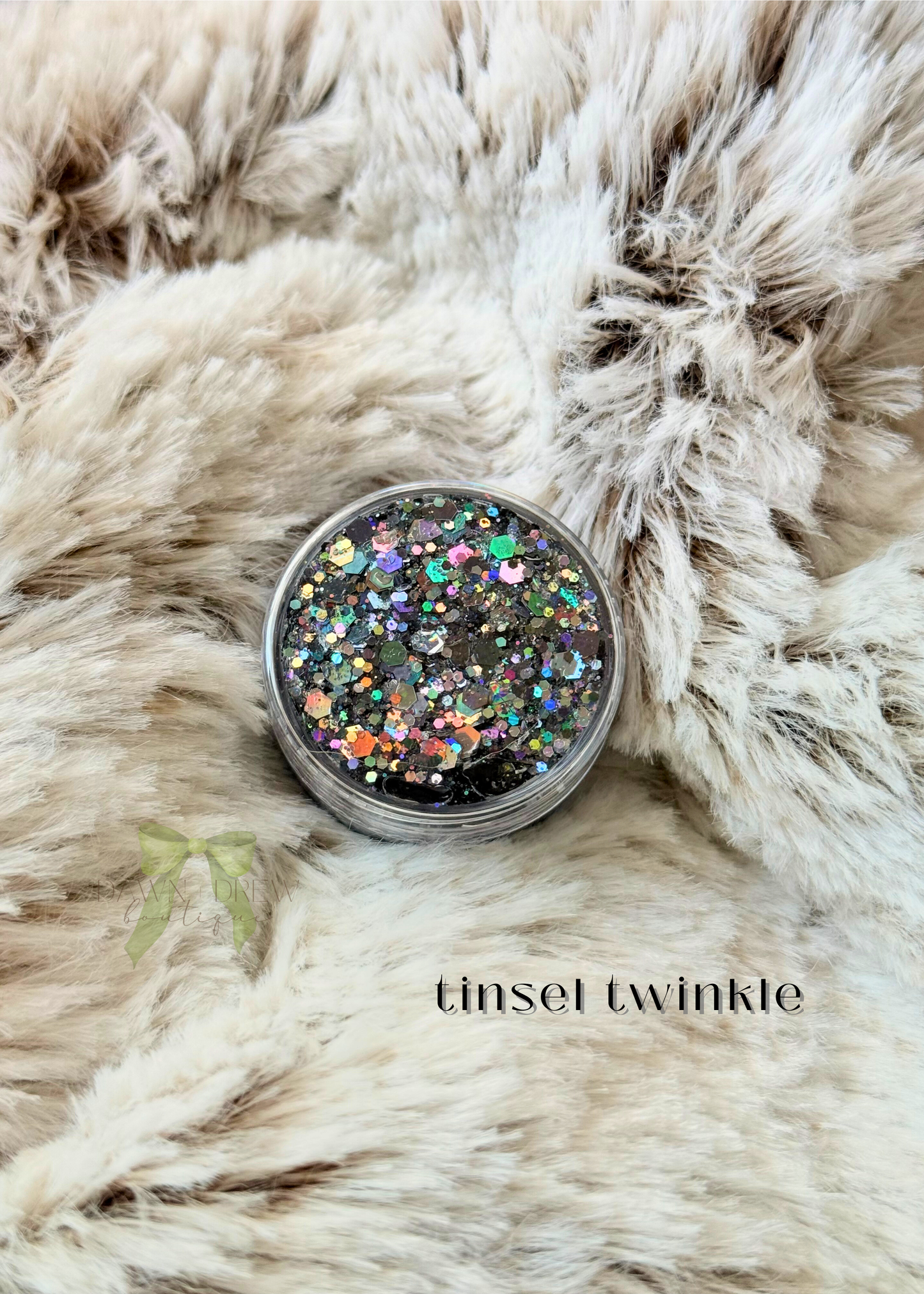 HAIR GLITTER: Tinsel Twinkle - December Sub Color