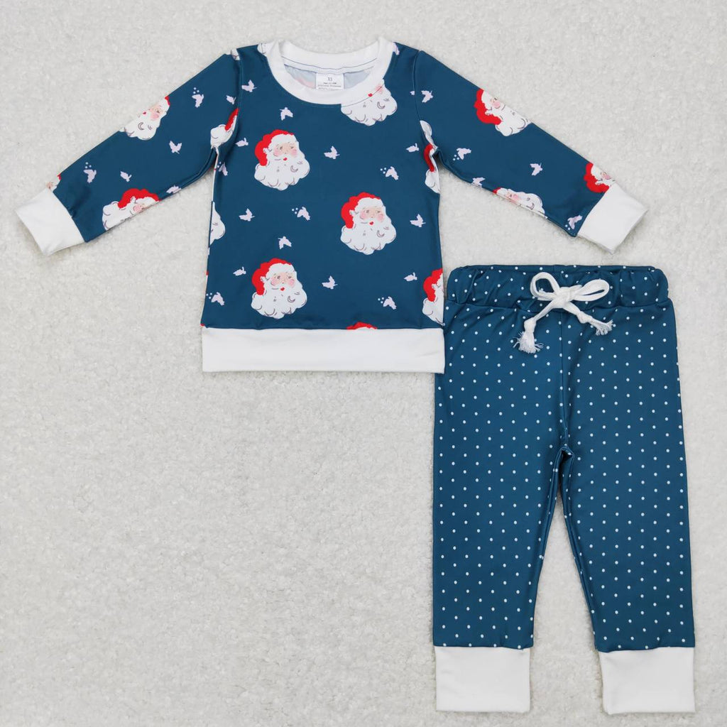 Teal Santa Set