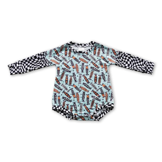 Skateboard Bubble Romper