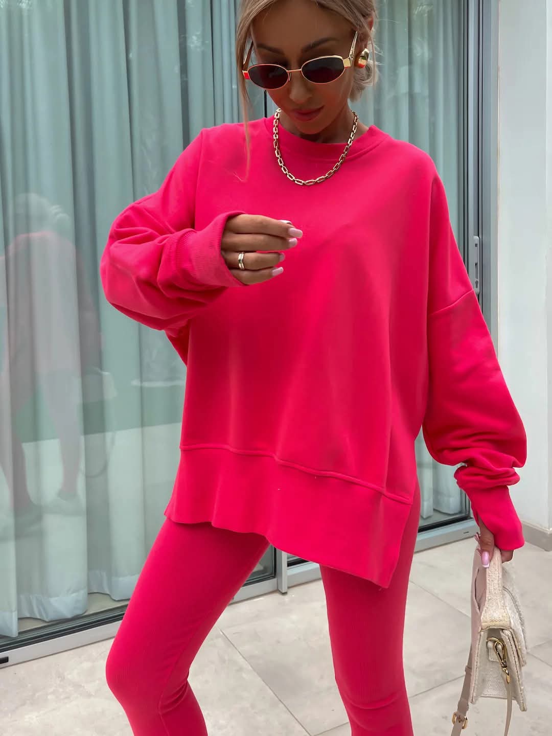 Crewneck Sweatshirt + Leggings