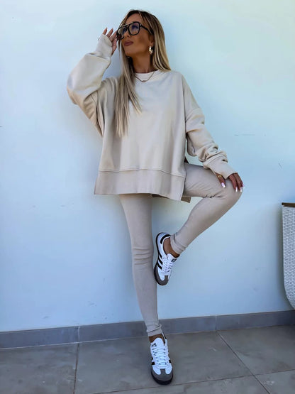 Crewneck Sweatshirt + Leggings