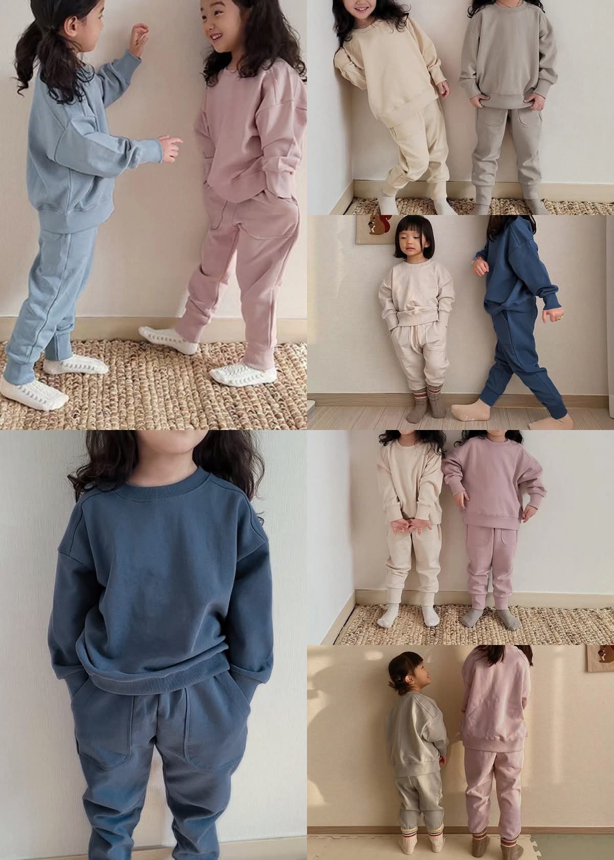 Kid's Crew & Jogger Set